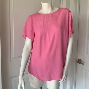 H&M Pink SS Blouse/Top